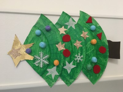 Le sapin de noel ! 4 ans le bout de chou!